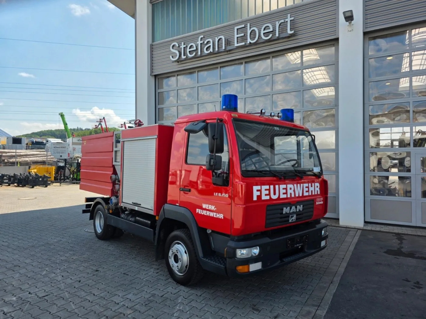 Man 8.150 Feuerwehr Schaum-Löschfahrzeug SLF 25/25 - 2