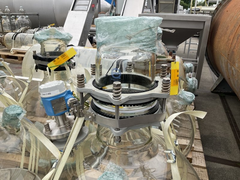 QVF Glasstechnik Glass reciever 100ltr. - Vertical tank