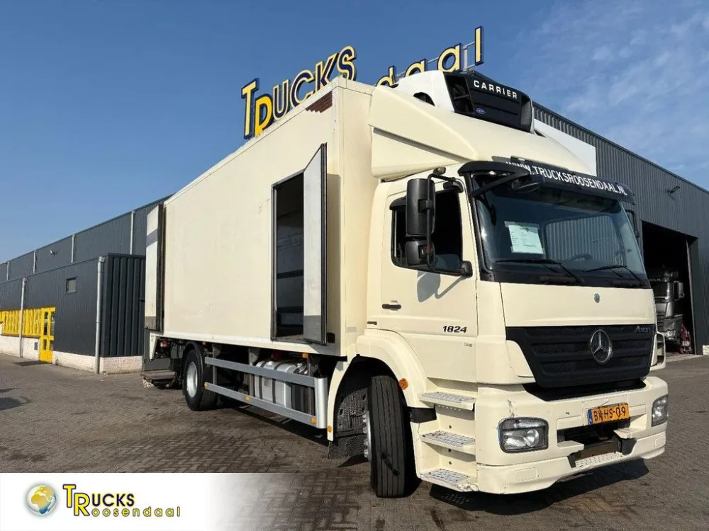 Mercedes-Benz Axor 1824 + Carrier Supra 750 + Dhollandia 2000 kg Loadlift + Euro 5 + Side Door