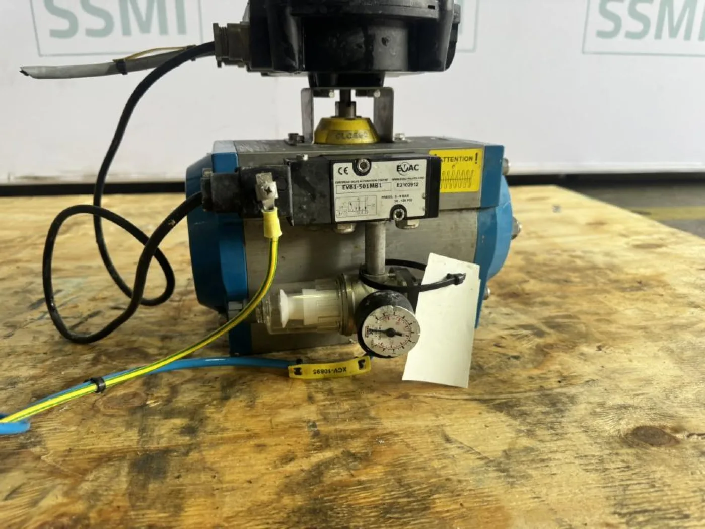 2021 EVAC / Max-Air Pneumatically Actuated Ball Valve Assembly - 5