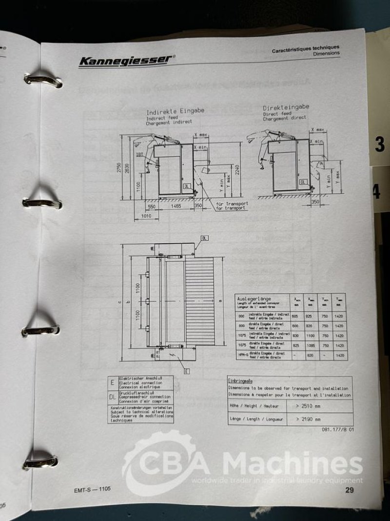 2009 Folder Kannegiesser 3300mm SFM-33-1/2-3-KR3-SH1-R (926)