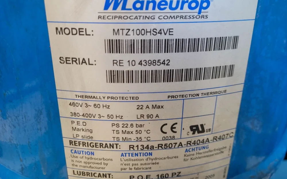 Weisshaar LKTA 90 "air cooler/dryer" - Temperature control unit