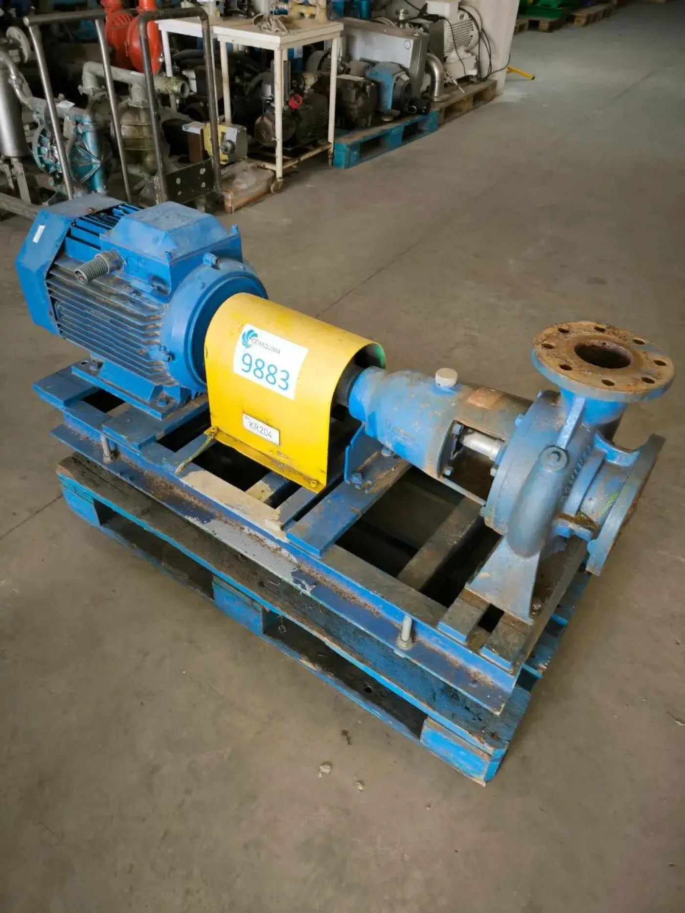 BOMINOX QD82081/0107 CENTRIFUGAL PUMP 115 m3/h 22 kW - 3