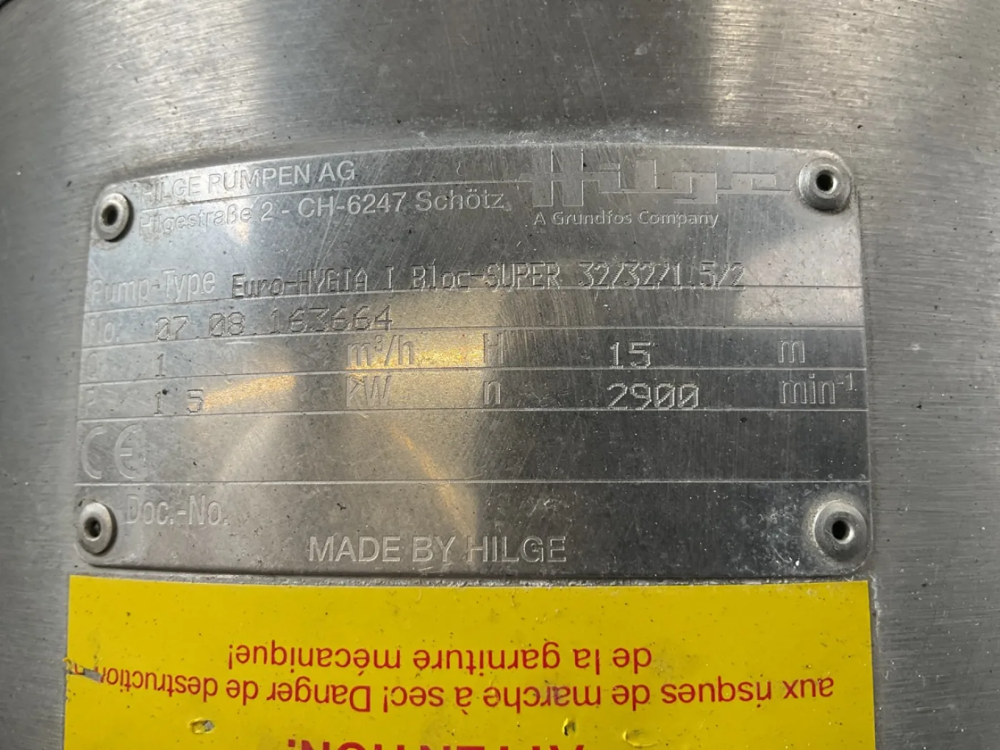 Filtrox AG CMF Pilotanlage (membrane filter) - Miscellaneous filter - 7
