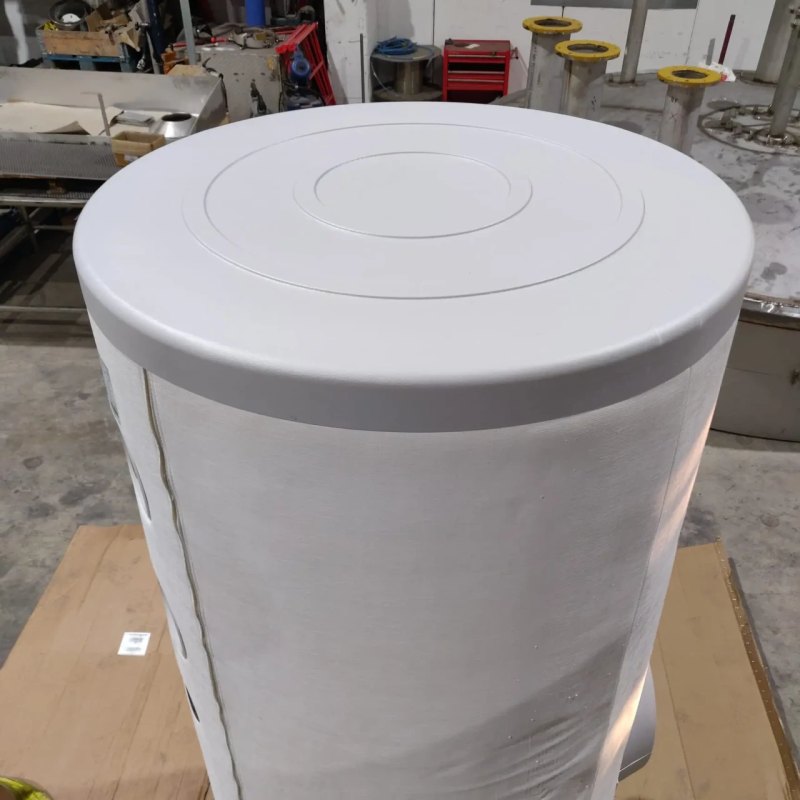 VITRIFIED STEEL TANK 995 LITRES, HEAT-INSULATED