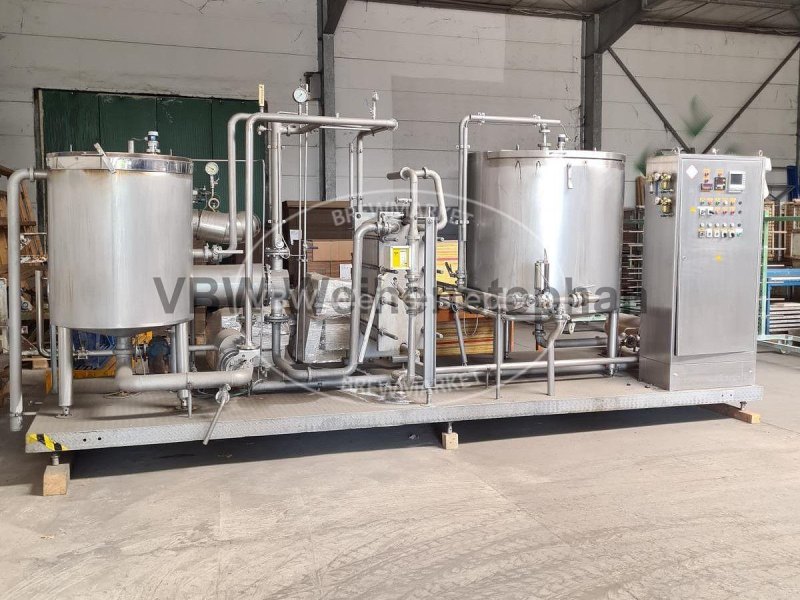 Flash pasteuriser