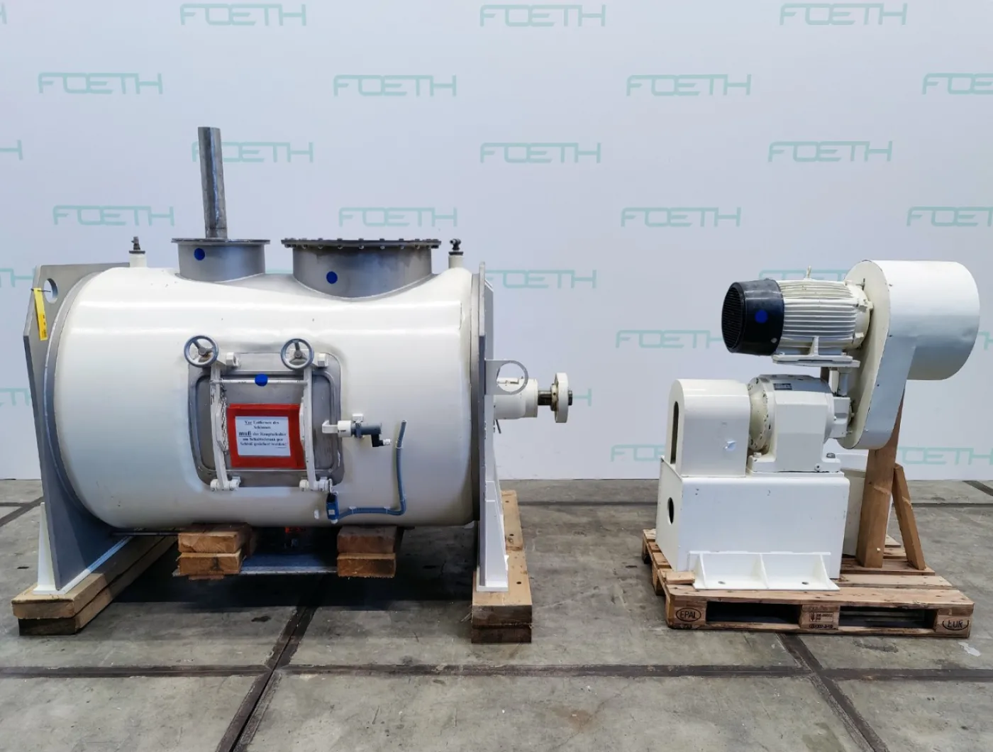 Morton FKM-1600 - Powder turbo mixer - 7