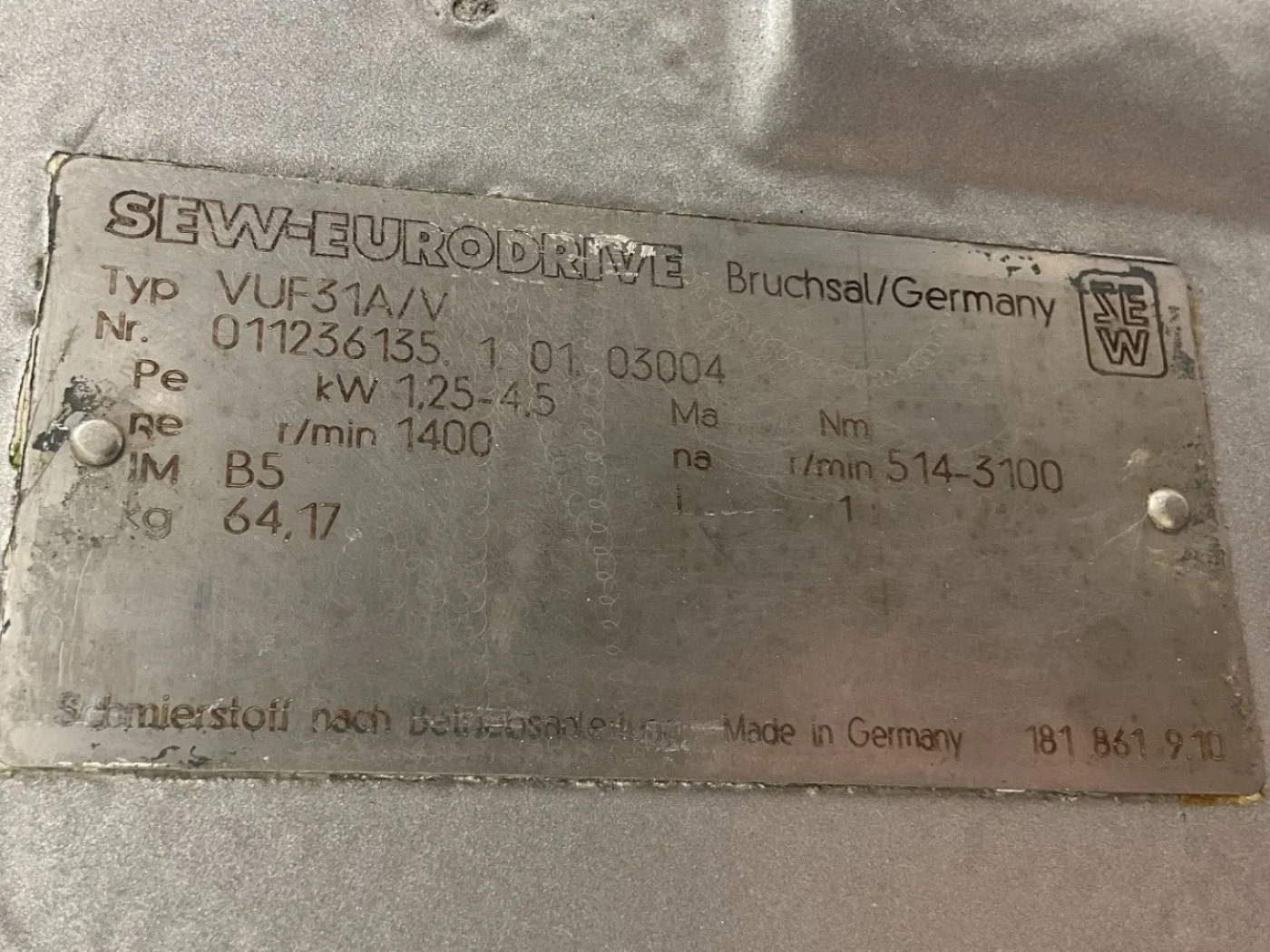 Pressindustria 190 L (Turbo Emulsifier) - Processing vessel - 3