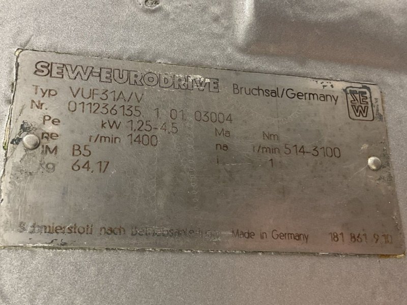 Pressindustria 190 L (Turbo Emulsifier) - Processing vessel