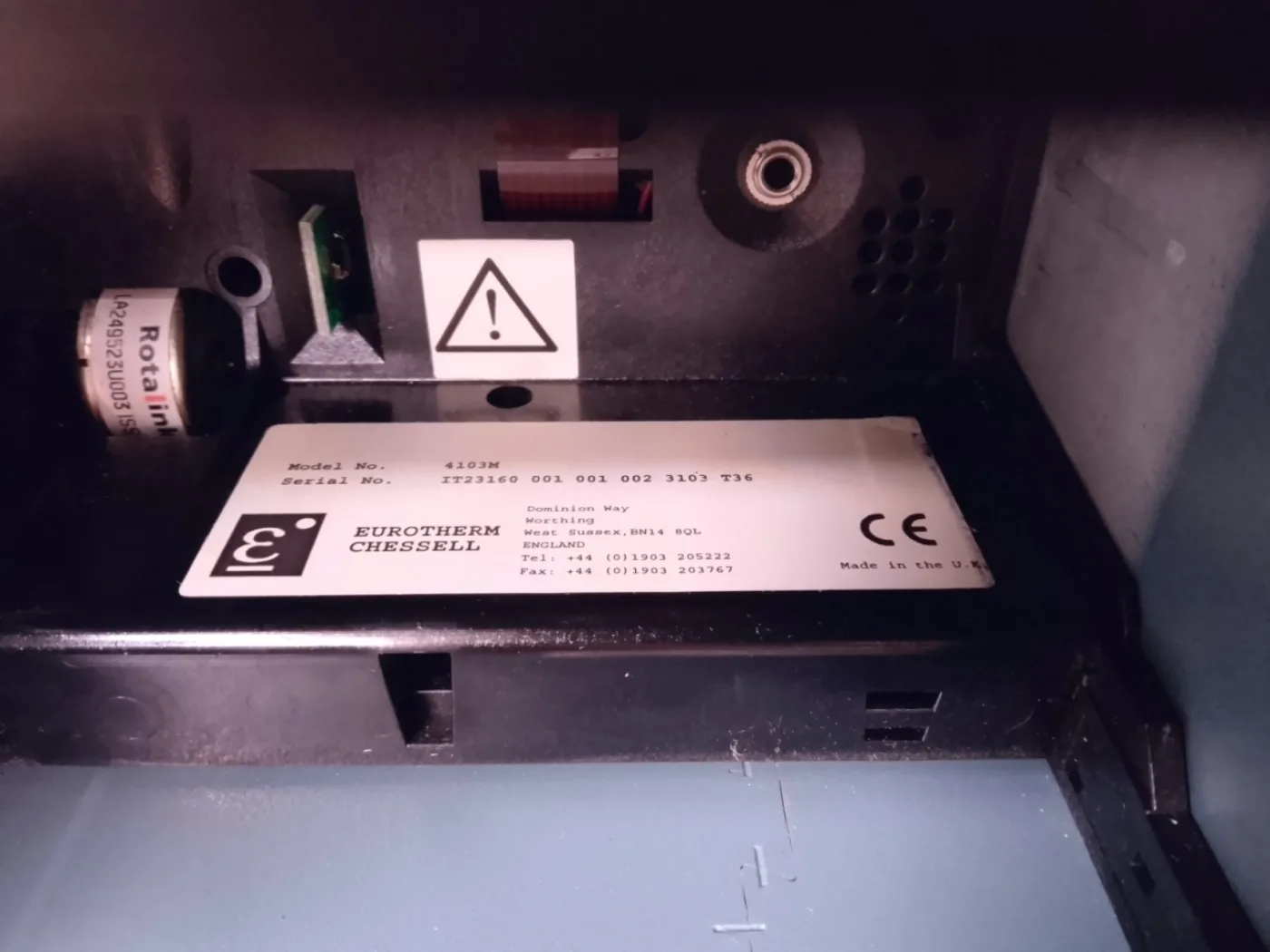 REGISTRATORE GRAFICO A CARTA – EUROTHERM – MOD.410 3M - 7