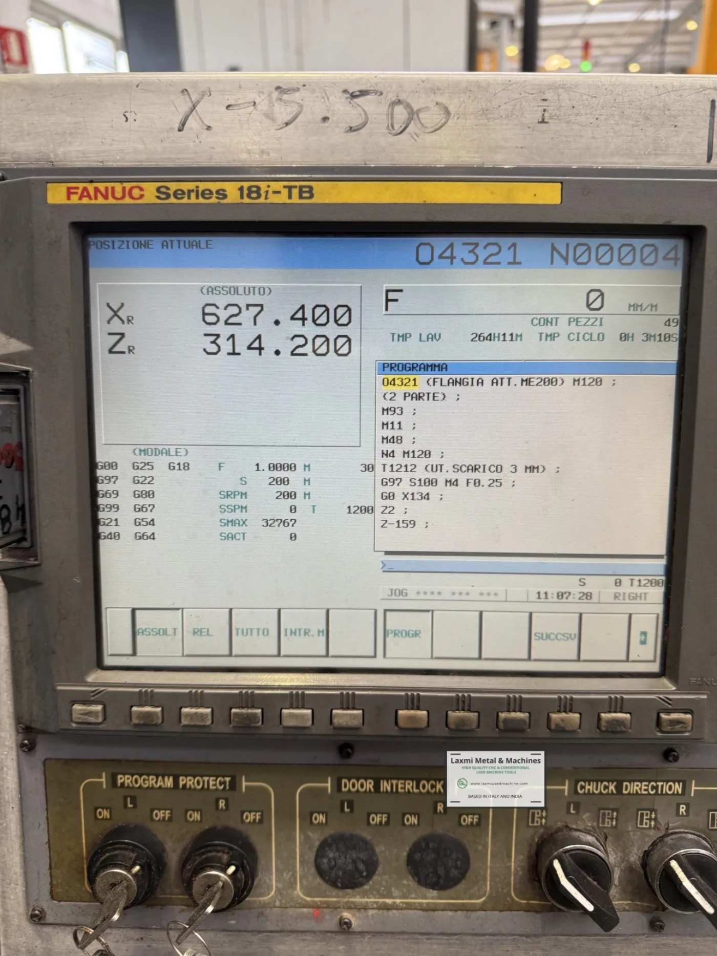 CNC VERTICAL TURNING CENTER, DOOSAN - V740T - Laxmi Metal & Machines, Rohtak - 4