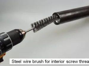 Steel Wire Brush for Interior Screw Thread