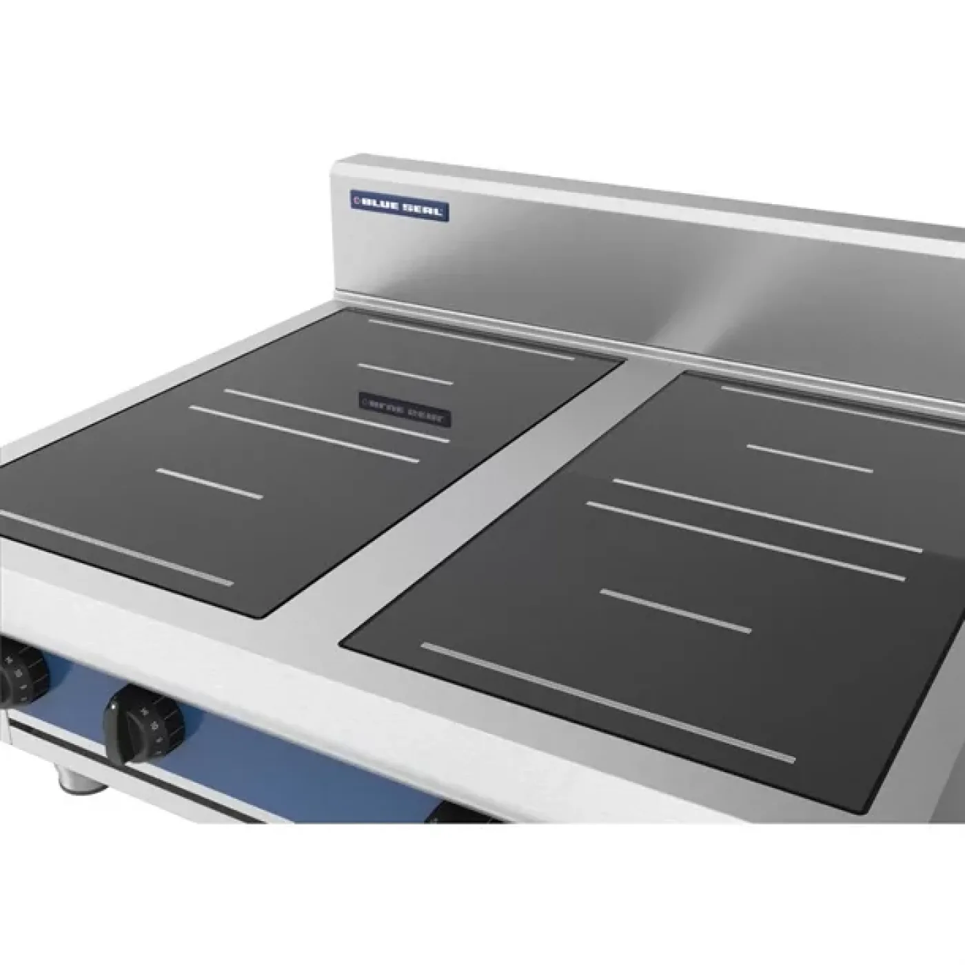Blue Seal 4 Zone Countertop Induction Hob 20kW IN514R5-B - islandcatering - 2