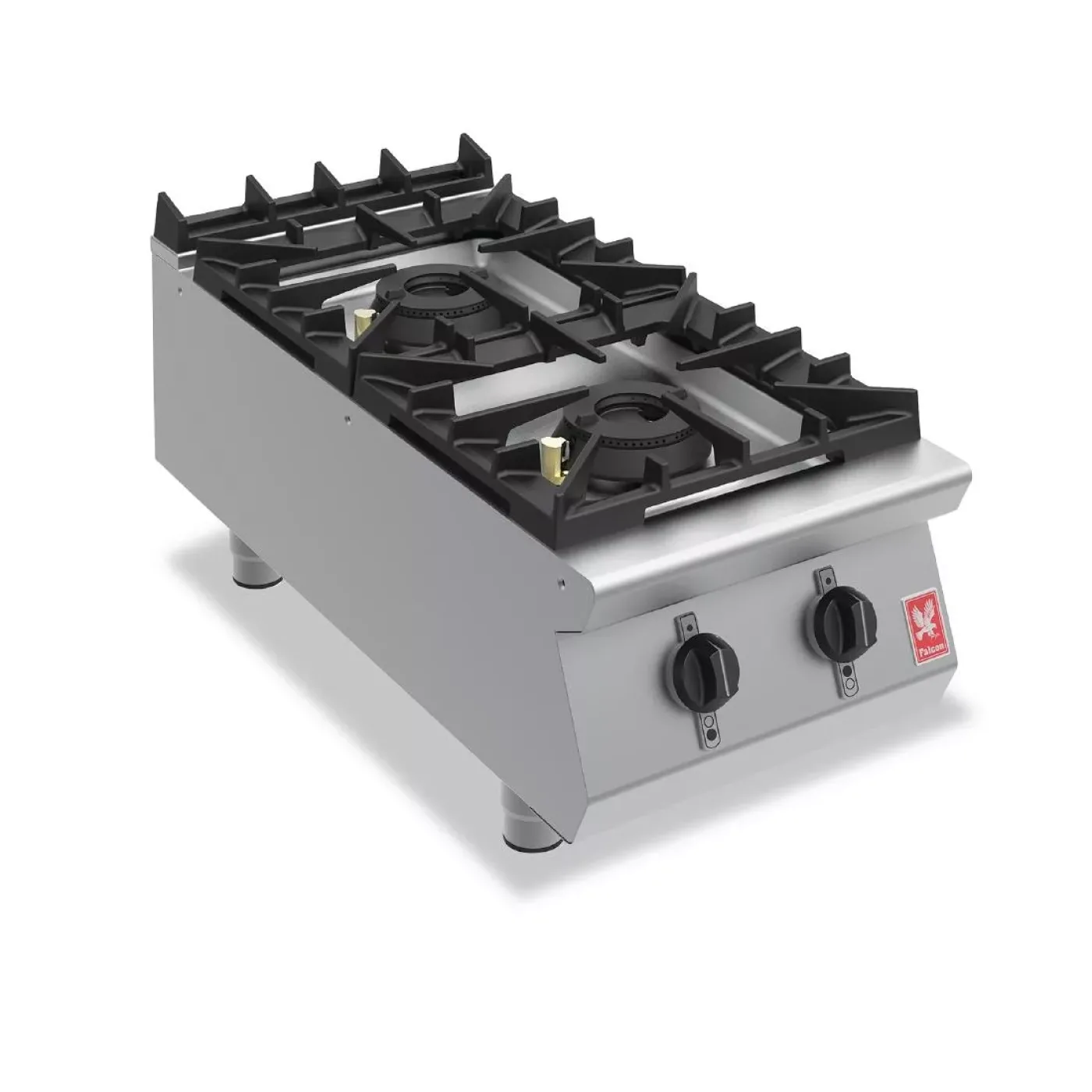 Falcon F900 Two Burner Countertop Boiling Hob Propane Gas G9042 - islandcatering - 1