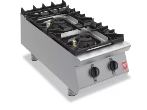 Falcon F900 Two Burner Countertop Boiling Hob Propane Gas G9042 - islandcatering