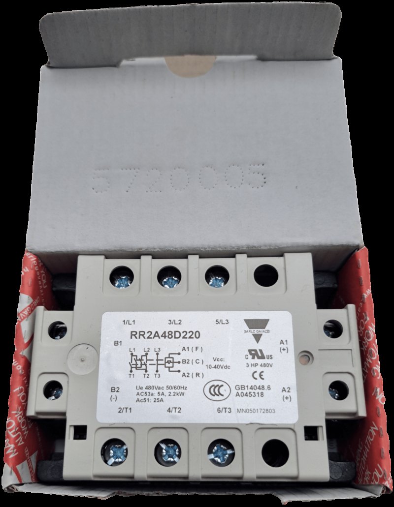 Carlo Gavazzi Motor Controller RR2A48D220