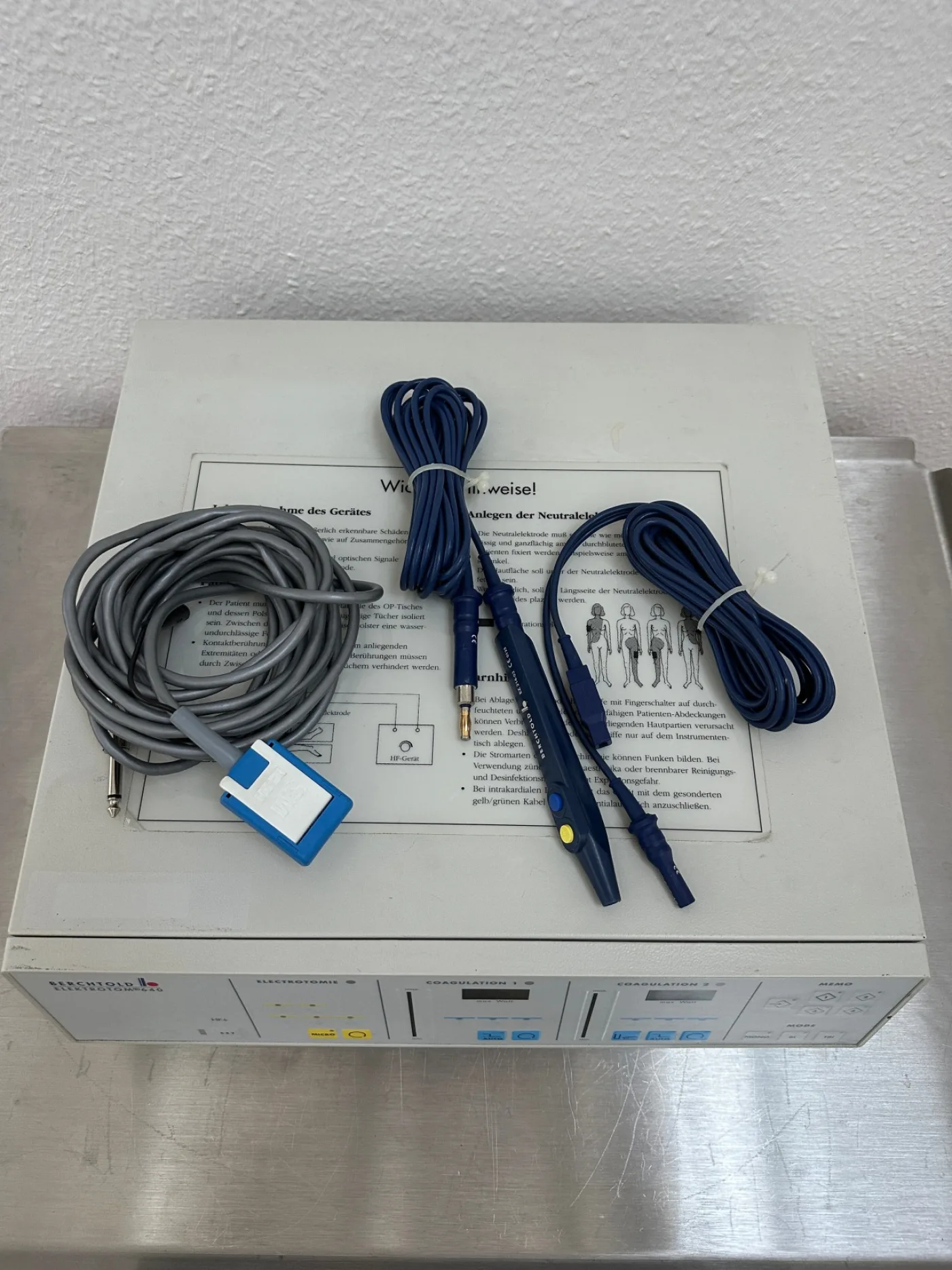 Berchthold Elektrotom 640 HF-Chirurgiegerät - 3