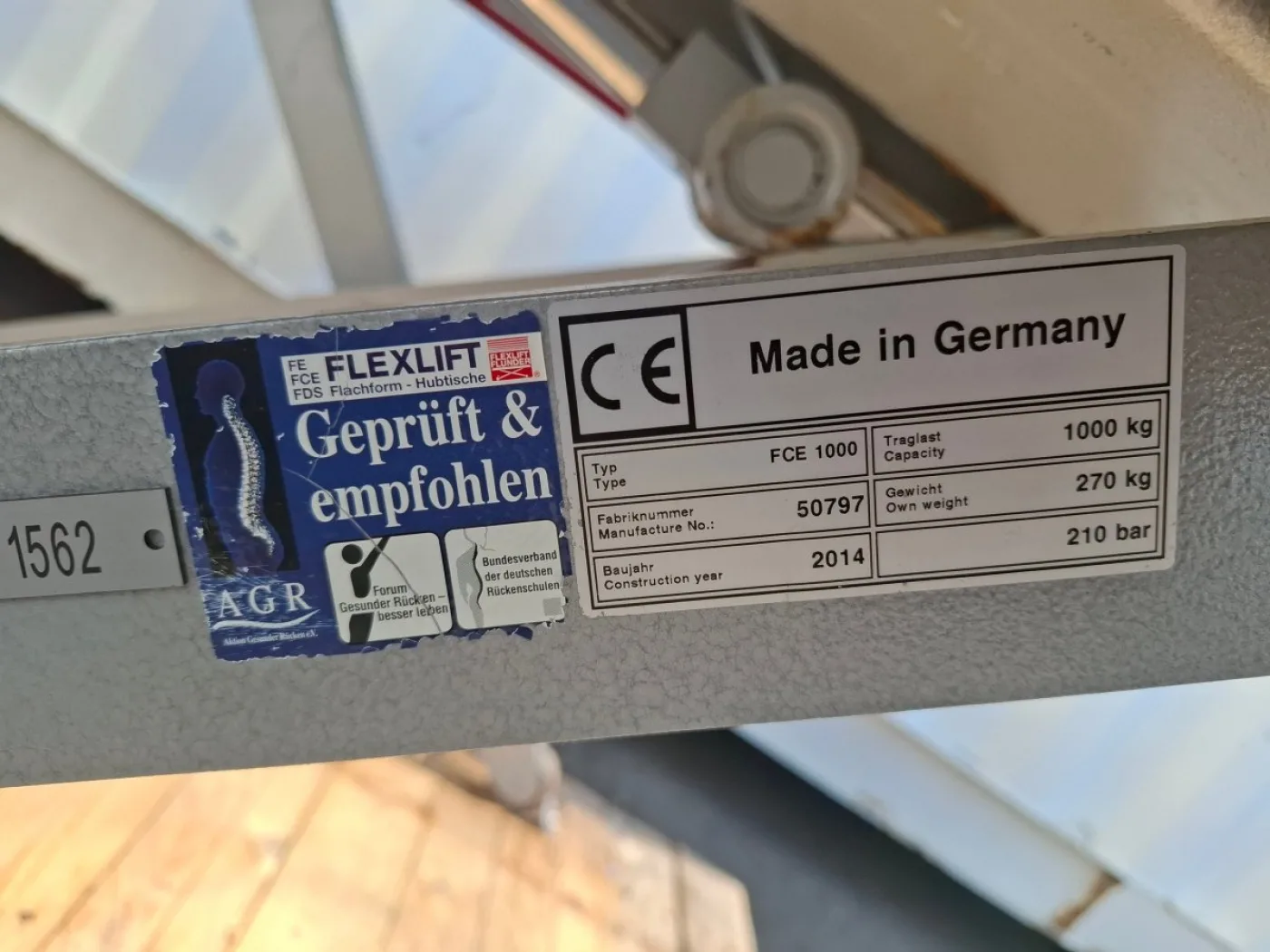 Hubtisch mit Neigefunktion FCE1000 Flexlift - 4