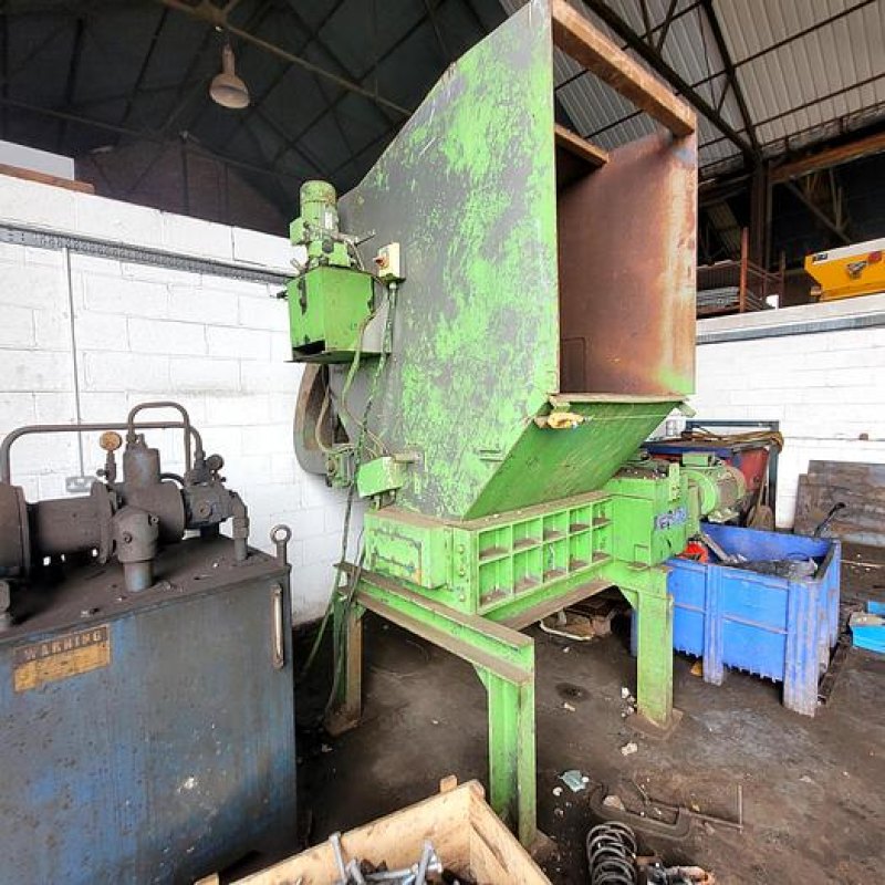 Meltog Heavy Duty Twin-Shaft Shredder W/Ram