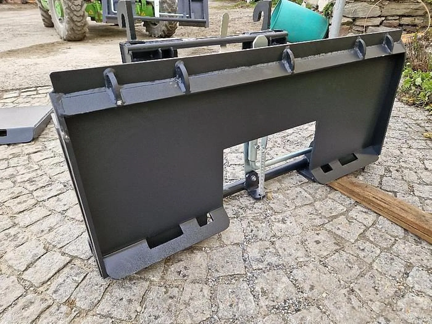 BIG Bobcat 114 cm Adapter mit Euro Aufnahme - 1