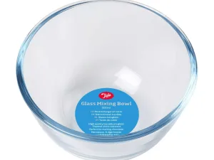 Tala Borosilicate Glass Mixing Bowl 15x8.1cm 800ml - islandcatering