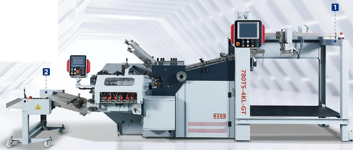 Plegadora JDS780TS-4KL-GT: La Máxima Eficiencia Logística para el Sector Editorial 🏗️ - 1