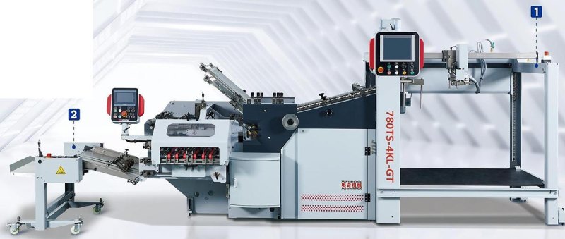 Plegadora JDS780TS-4KL-GT: La Máxima Eficiencia Logística para el Sector Editorial 🏗️