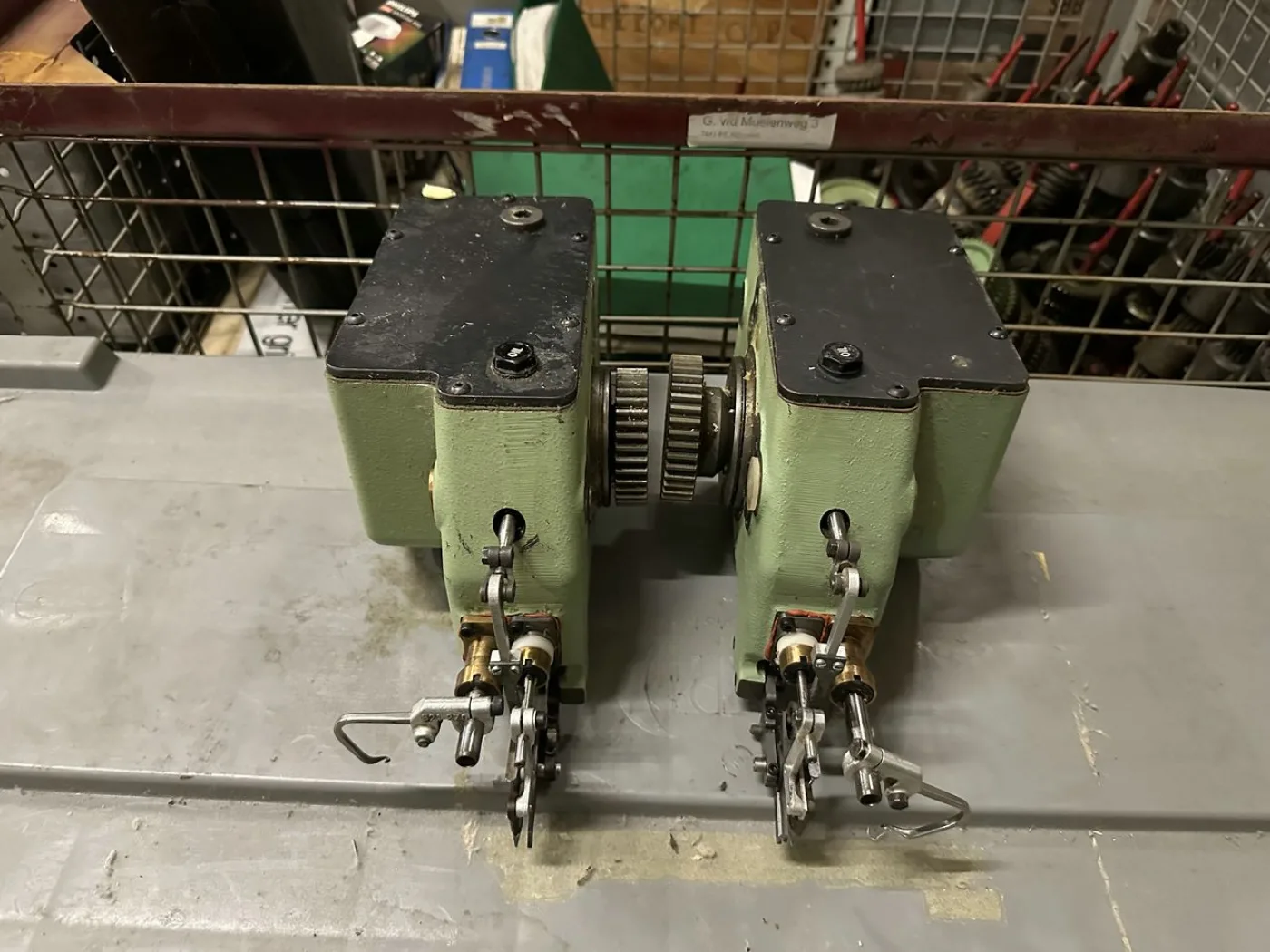 Zij-inleggers en middeninlegger voor Sulzer G6200 - 2