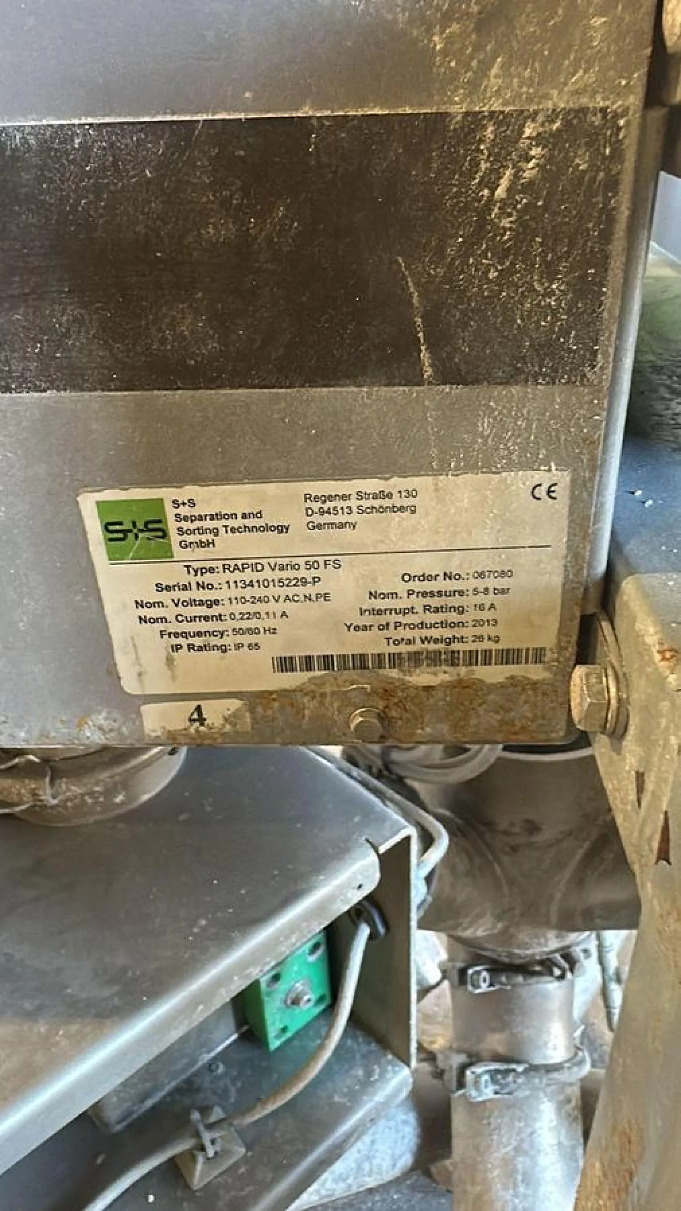 2013 S+S RAPID Vario 50 FS Metal Separator - 8