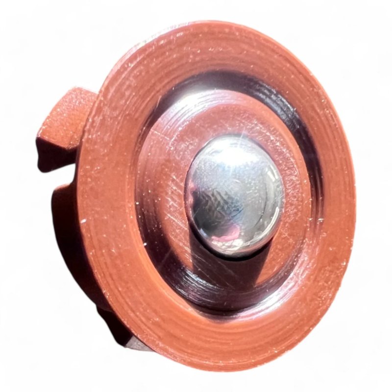 Kugeldüse Luftdüse 19 mm Luftkissentisch ohne Feder Holzma braun HOMAG Sawteq Art.-Nr. 2-052-66-2600 / 2052662600