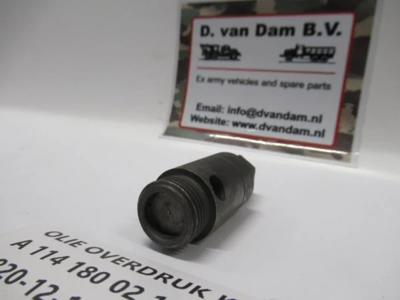 Olie overdruk klep - 3