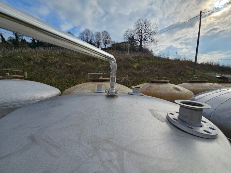 STAINLESS STEEL TANK CAPACITY LITERS 3700 (HL 37) ABOUT STORAGE MODEL, SECOND-HAND EQUIPMENT