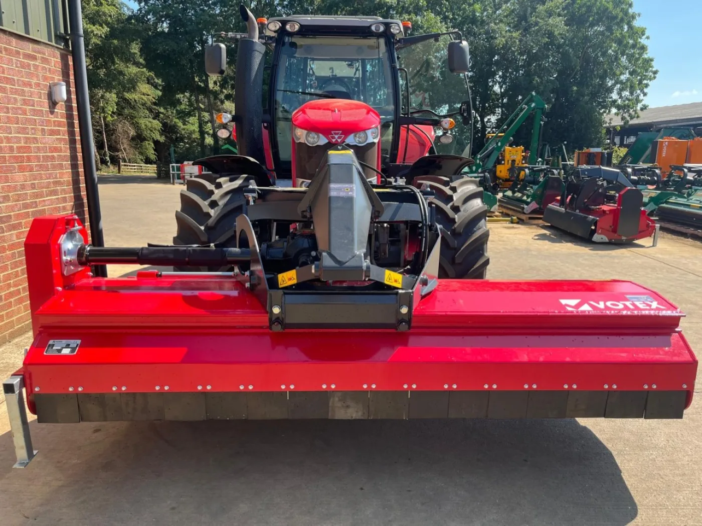 Votex Landmaster 275 Front Trailed LH Flail Mower - 4
