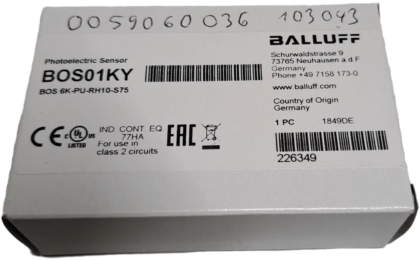 BALLUFF Optoelektronischer Sensor BOS01KY - 1