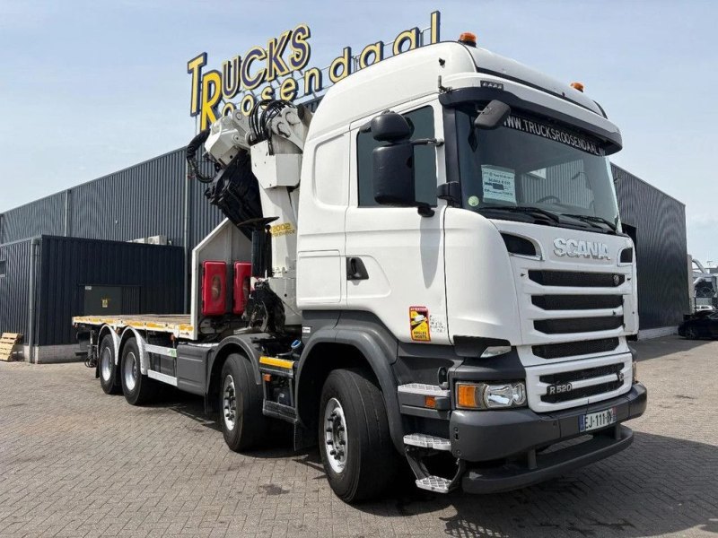 Scania R 520 V8 + PALFINGER 72002 6X + JIB 4X + WINCH + 8X4 + EURO 6 + REMOTE