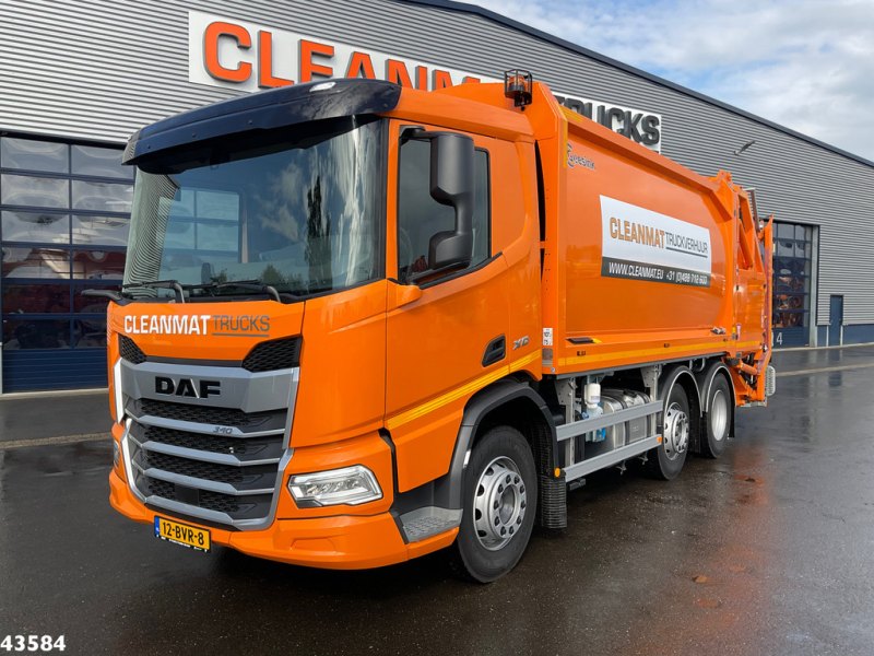 DAF FAG XD 340 Geesink 20m³ GEC Welvaarts weegsysteem