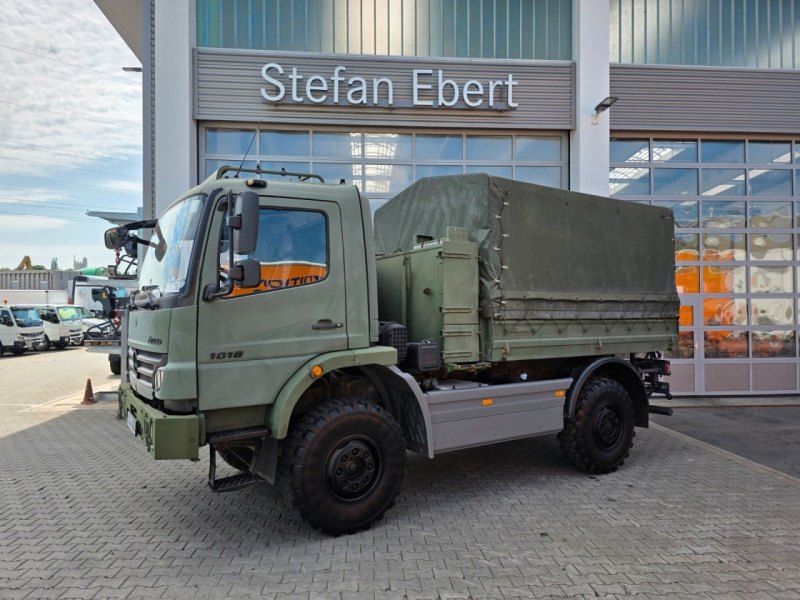 Mercedes Benz Atego 1018 A 4x4 Pritsche Plane mehrfach vorh.
