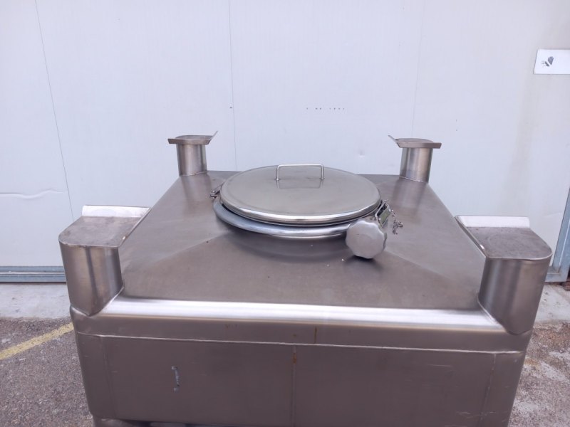 BIN ACCIAIO IBC (CONTENITORE PER MERCE SFUSA) – CORA – MOD. 300 L