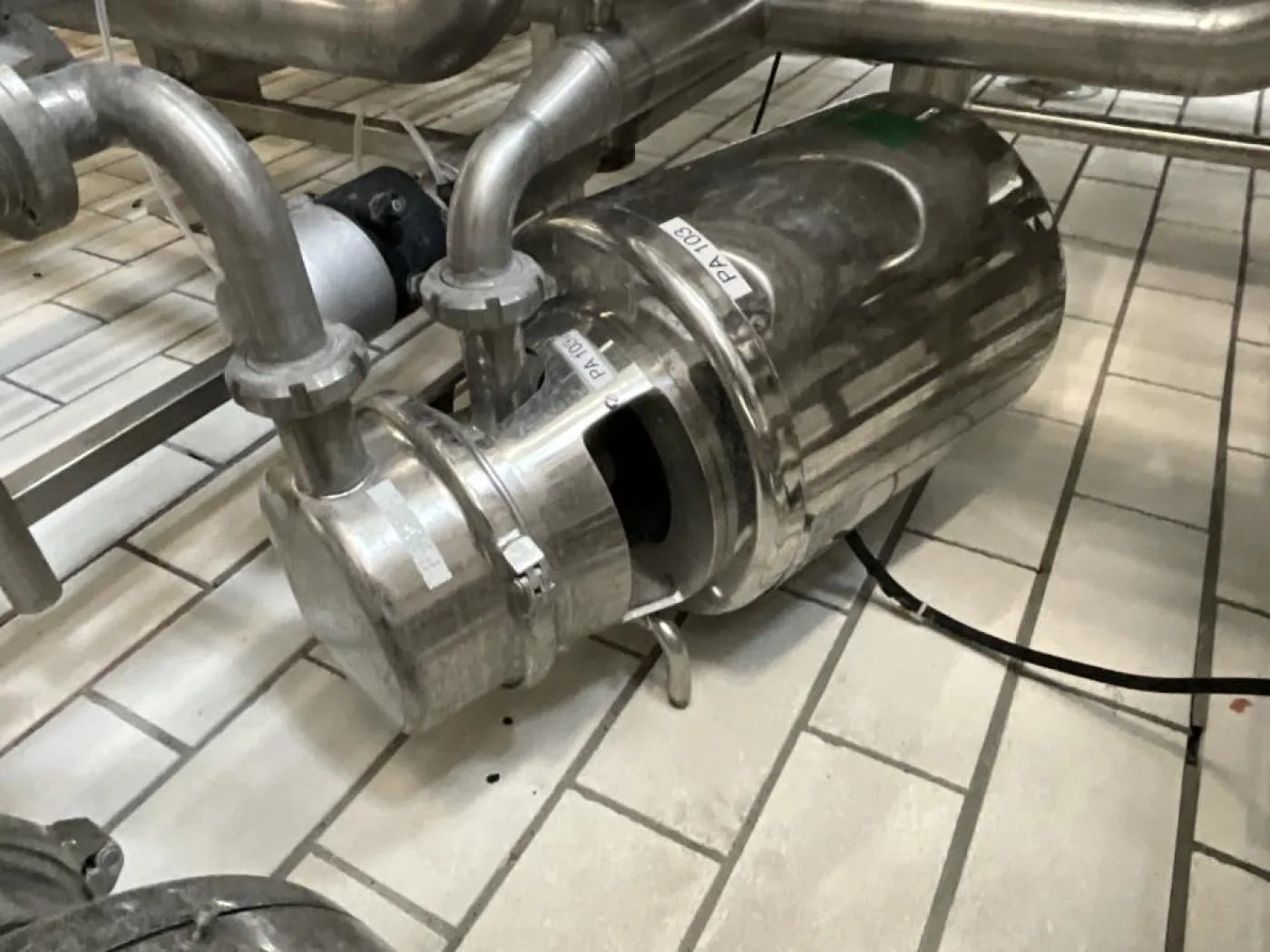 Inoxpa Inoxpa ASPIR A80MR Stainless Steel Contact Parts Sanitary Side Channel Self Priming Pump - 5