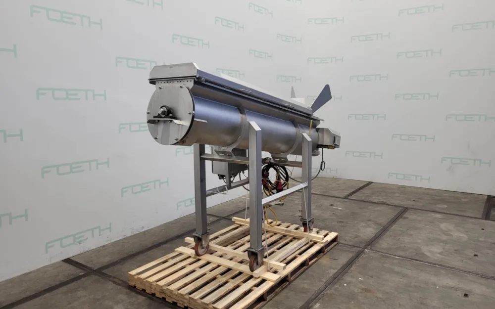 Dutch TecSource dosing/mixer with spraynozzles - Horizontal screw conveyor