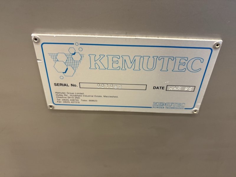 Kemutec 6C Double Cone Blender - Tumbler mixer