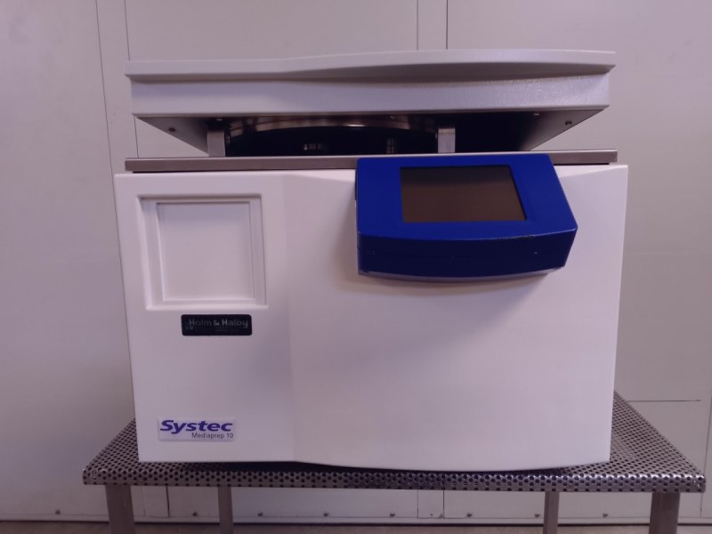 AUTOCLAVE DA LABORATORIO – SYSTEC – MOD. MEDIAPREP-10