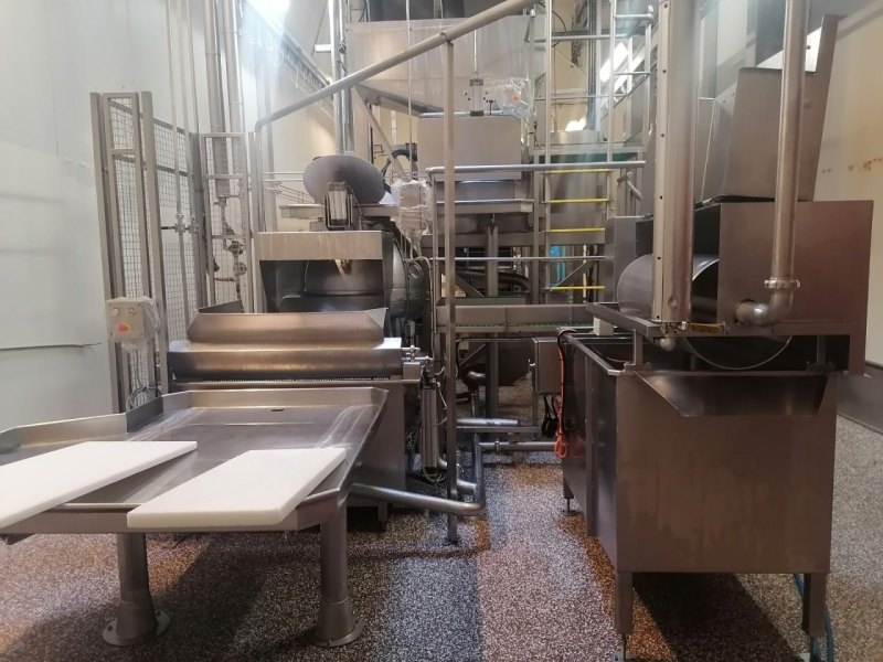 Paunches cleaning and refining system, La Parmentiere 880P & 880RD