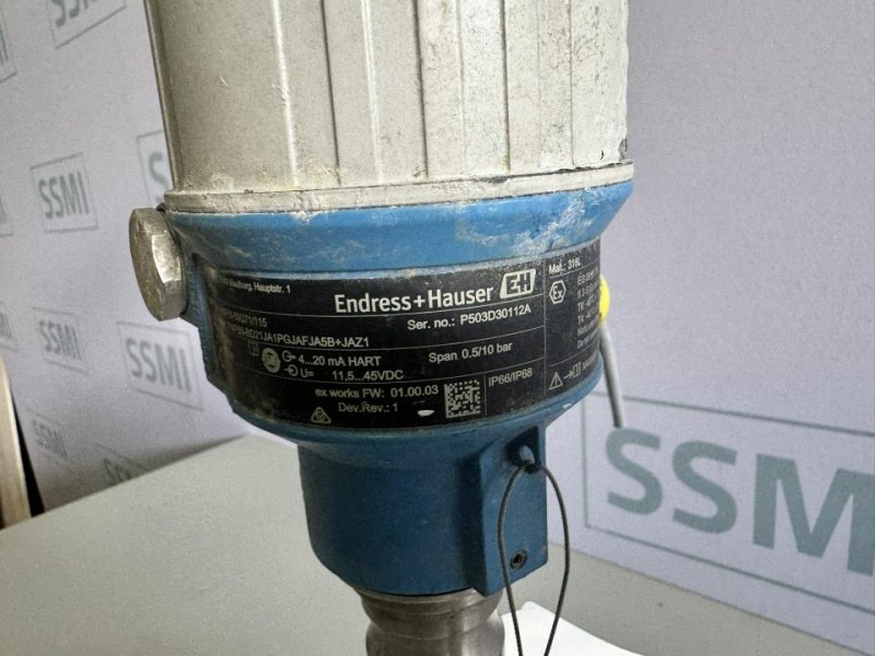 2019 Endress+Hauser Pression transmitter