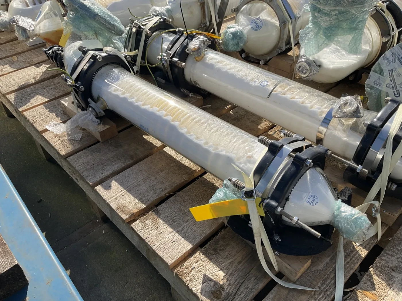QVF Glasstechnik Glass spiral 1,5m² - Shell and tube heat exchanger - 4