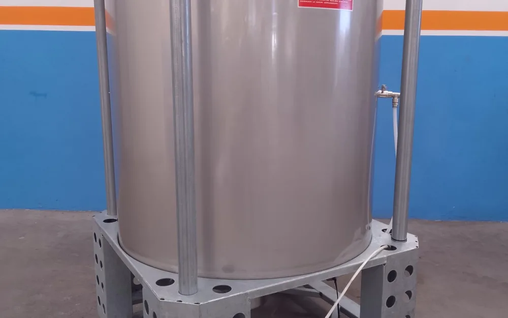SERBATOIO IN ACCIAIO INOX 1281 LT – AZZINI – MOD. PLV 1200