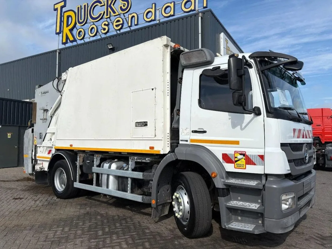 Mercedes-Benz Axor 1829 +FAUN GARBAGE TRUCK 14.5 m3 + PERFECT WORKING + EURO 5 + 3 CHAIRS - 5
