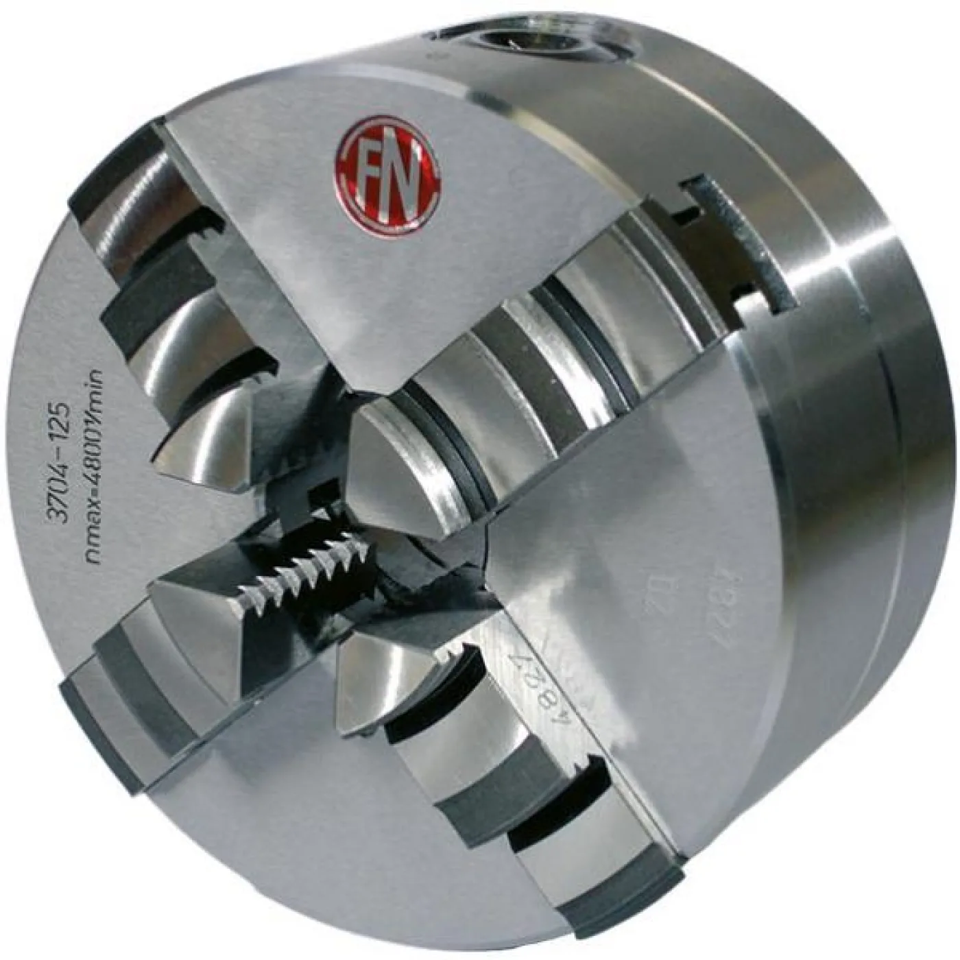 MANDRIN "FN" à 2x4 mors Ø 110 monté sur flasque W-20 - 1