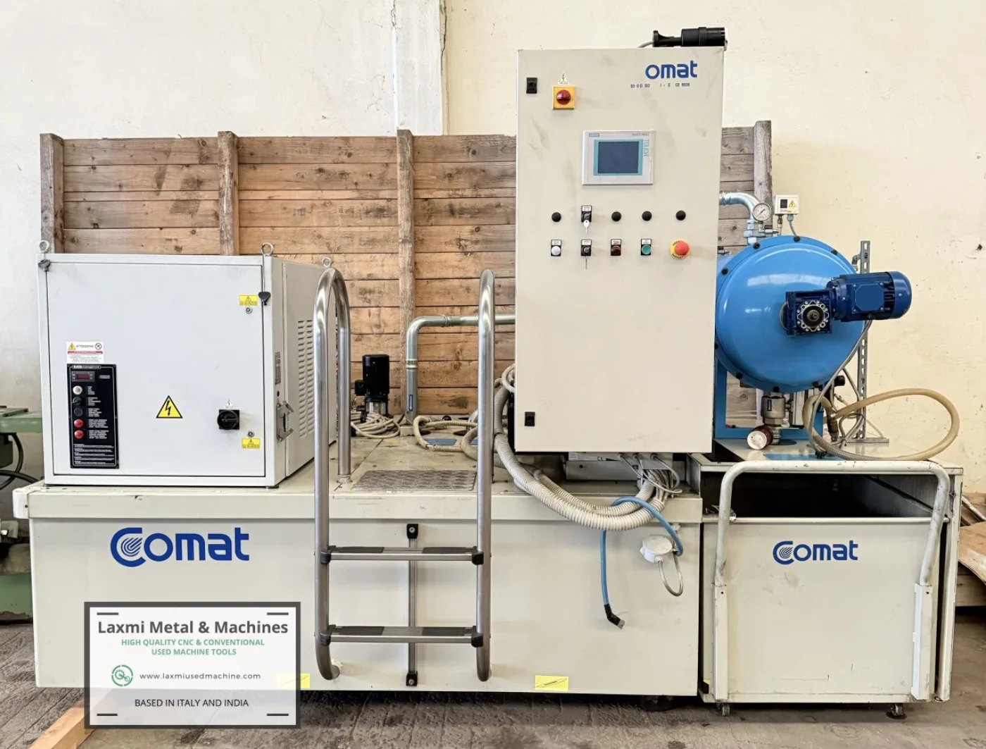 GRINDING OIL REFRIGERATING AND FILTERING TANK, COMAT (Italy) - Laxmi Metal & Machines, Rohtak - 1