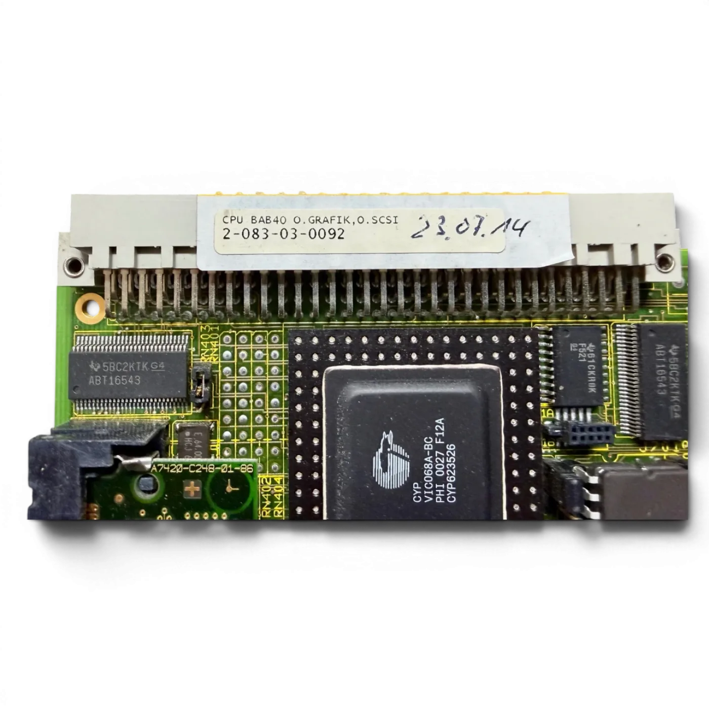 HOMAG CPU Steuerkarte BAB40 Art.-Nr. 2-083-03-0092 2083030092 inkl. Speichermodul 4-086-06-0463 4086060463 - 5